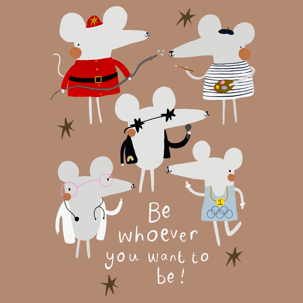 Be Yourself Art Print